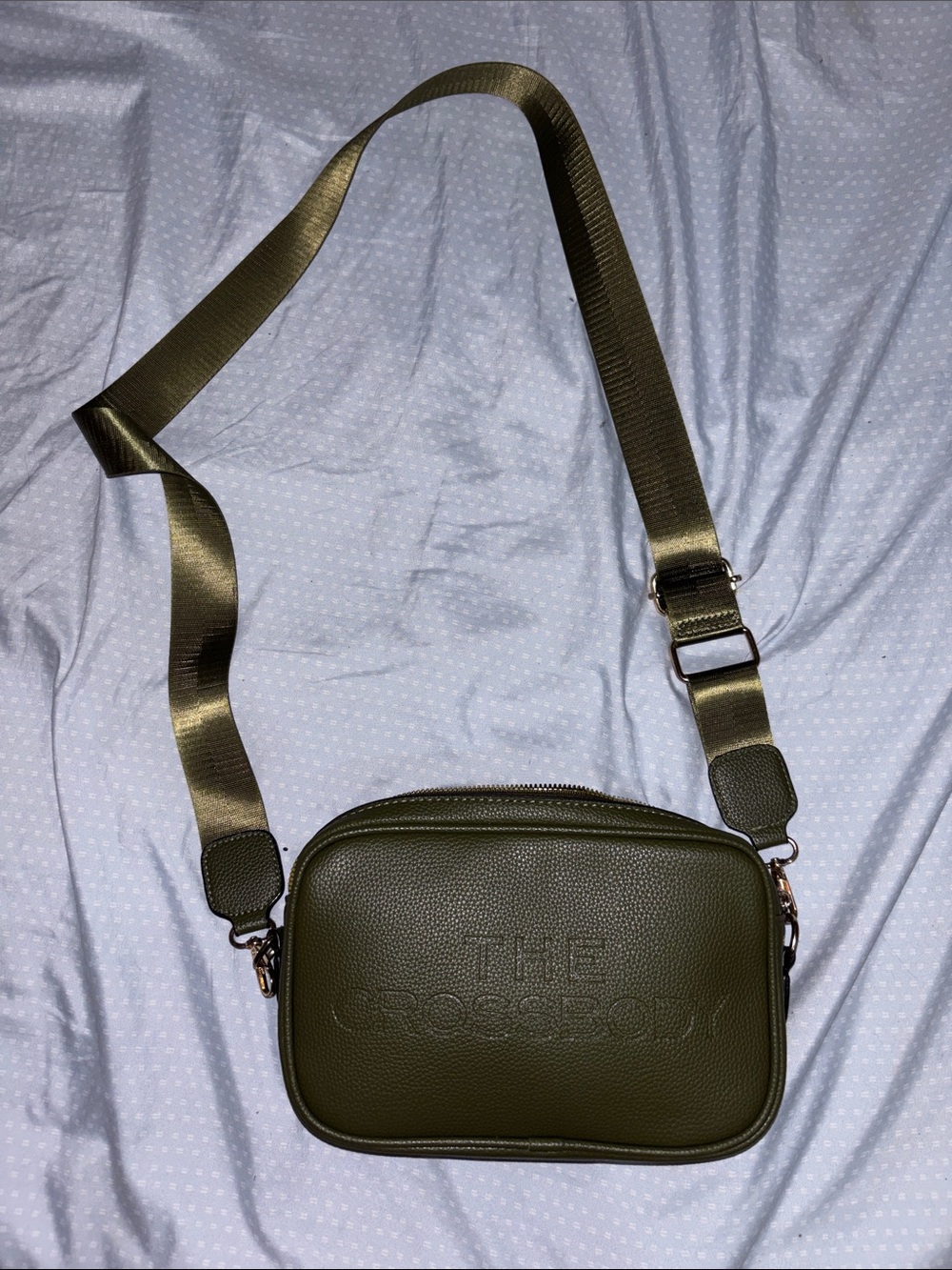 The Crossbody Olive Green Men’s Crossbody Bag